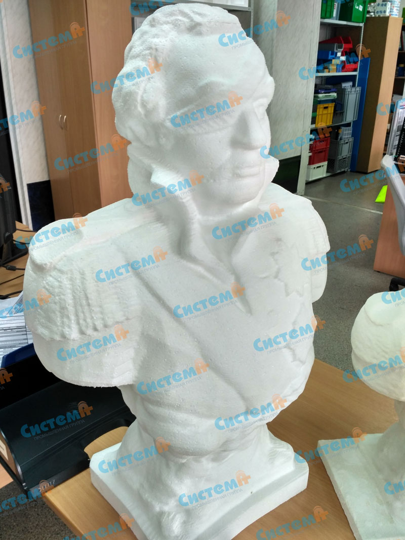 Изготовление скульптуры знаменитого русского полководца